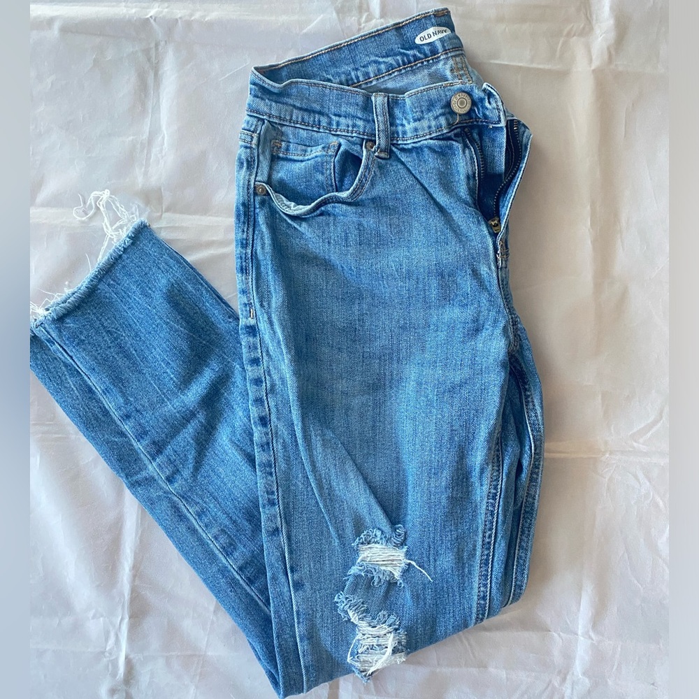 Old Navy Boyfriend Jeans, Size: 4